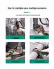 Baolian Adjustable Multifunctional Plumbing Wrench - Large Opening, Short Handle Pipe Tool