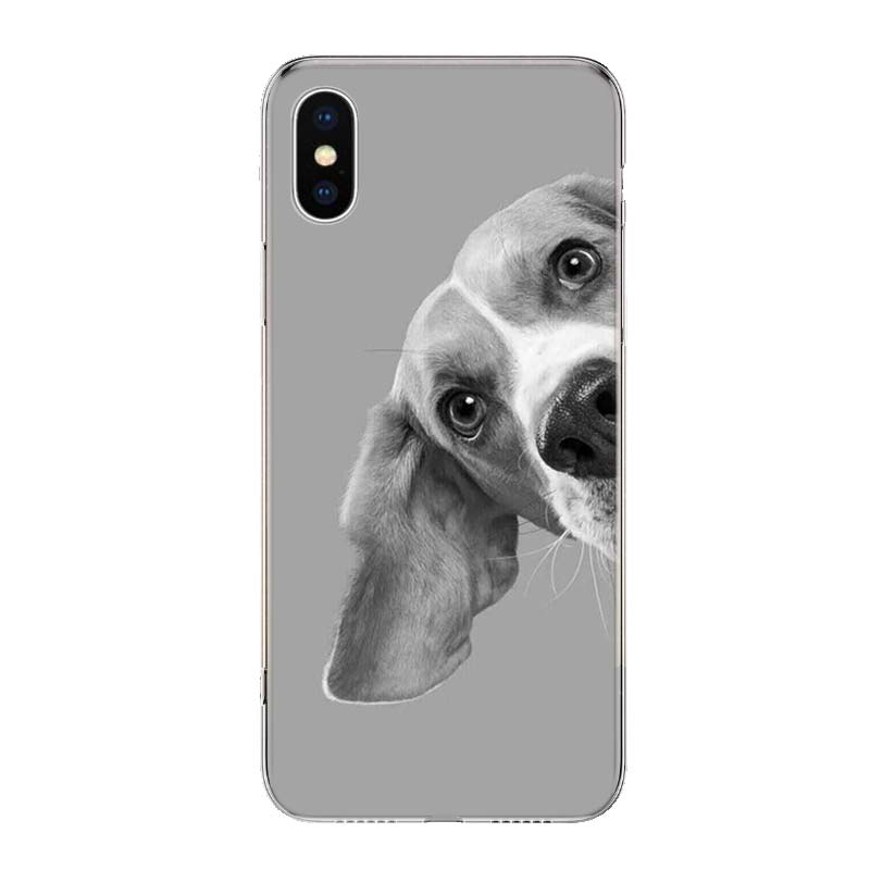 

Beagle Dog For iPhone 17 Air 16 15 14 Plus 13 Mini 12 11 Pro Max Phone Case 16E 7 Print 8 SE Fundas Cover Soft Coque 16 15 14 13 iPhone 11