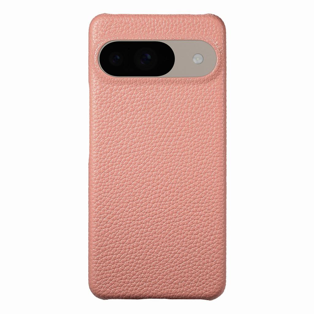 Pour Google Pixel 9 Pro/Pixel 9 Coque Arrière Texture Litchi Cuir PU Coque Rigide PC