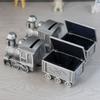 Vintage Metal Train Coin Bank Creative Train Shaped Money Saving Bank Piggy Bank Jewelry Box Valentine's Day Gifts for Baby Boy