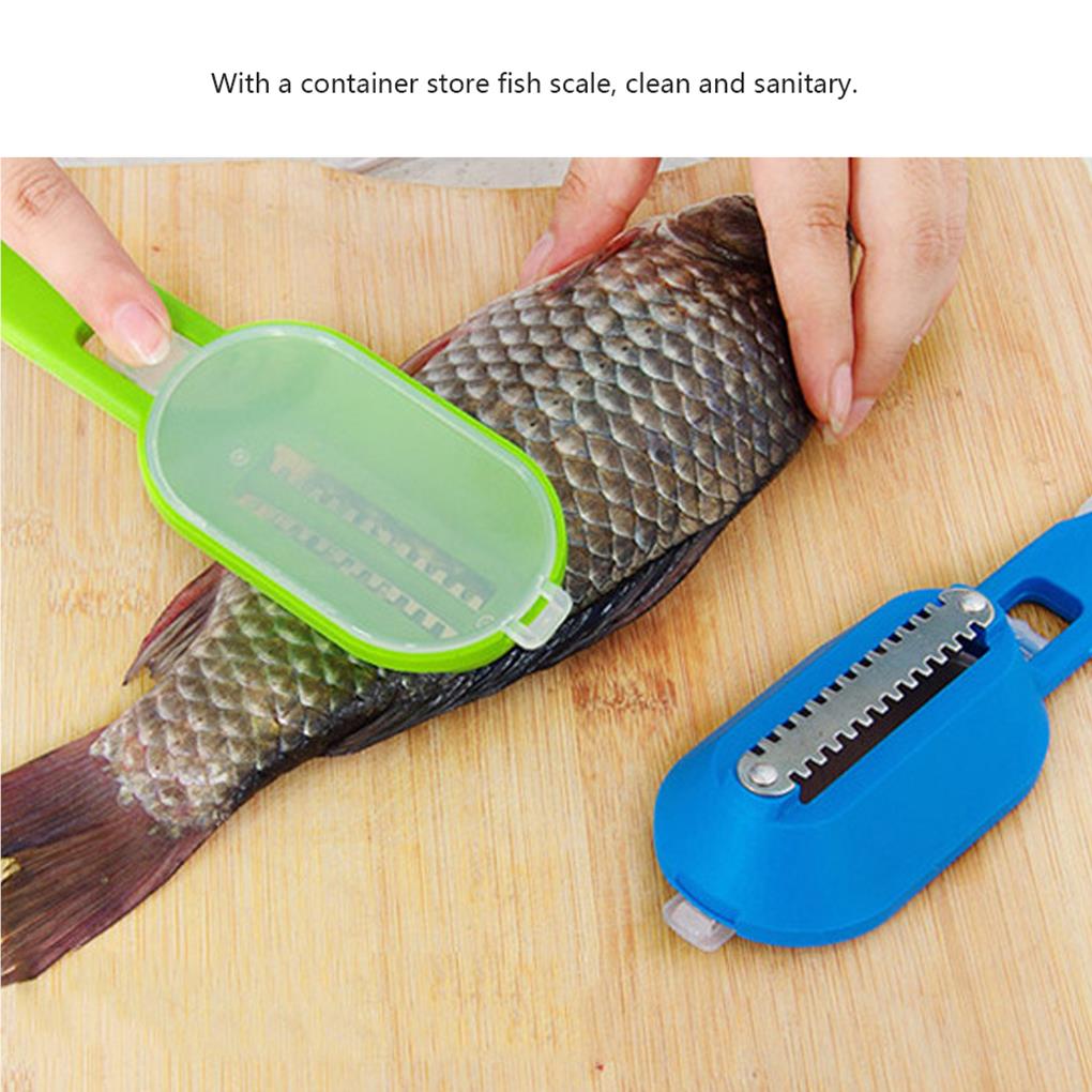 Fish Scale Planer Tool Professional Anti-skidding Cleaning Scale Exquisite Kitchen Tweezer Wear-resistant Seafood Crackers