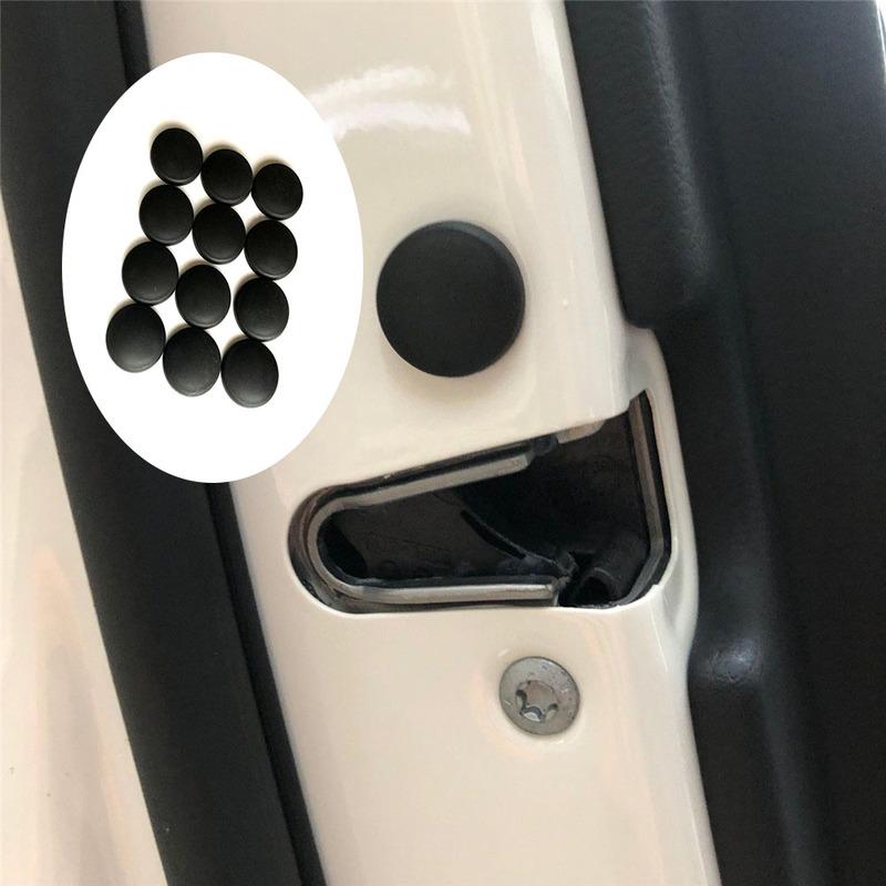 12pcs Car Door Lock Screw Protector Cover For Tiguan Polo Passat CC Golf Teramont EOS Scirocco Sharan Fox Ameo Arteon C-Coupe