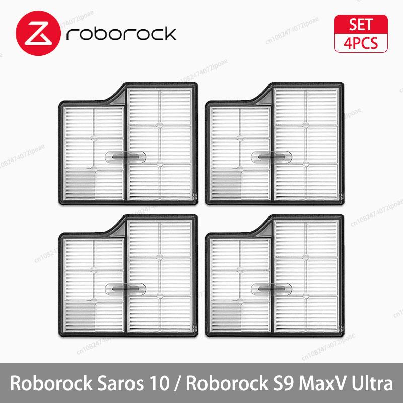 Roborock Saros 10 / S9 MaxV Ultra Robot Vacuum Accessorie Main Side Brushe Mop Cloth HEPA Filter Dust Bag Spare Parts
