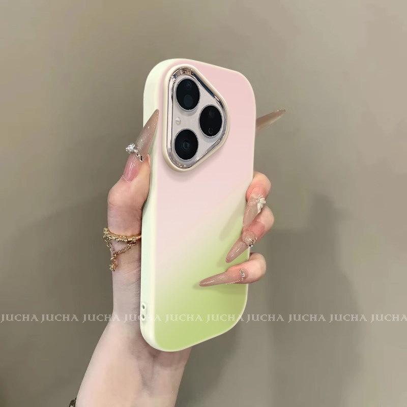 Applicable to huawei pura mobile phone case advanced sense creative fashion purapro simple dopamine gradual change