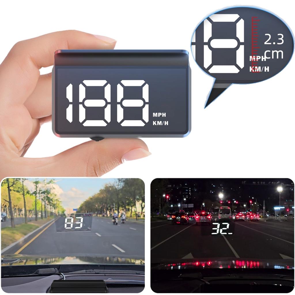 Universal Car HUD GPS HUD Head Up Display Speed Meter for All Car Truck Plug and Play Auto Part