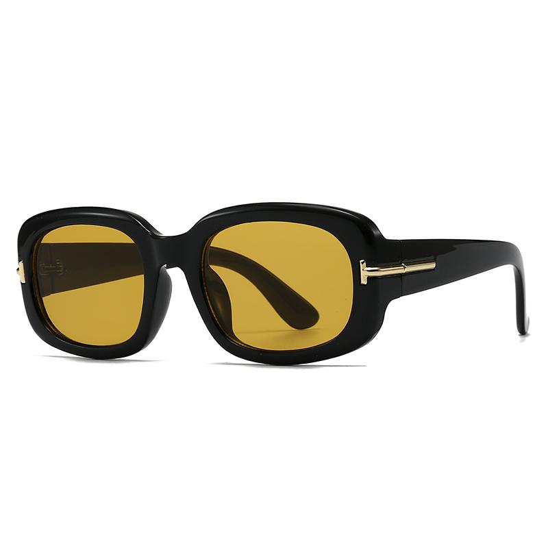 European American Exclusive Modern Retro Large Frame Sunglasses Trendy Street Photography Fashion Accessories