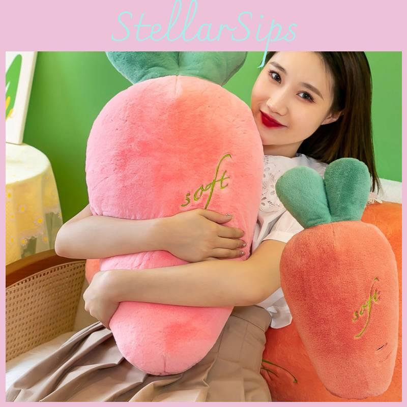 Toys Carrot Plush Cartoon Food Fill Doll Christmas Gifts Pillow Garnish Cushion