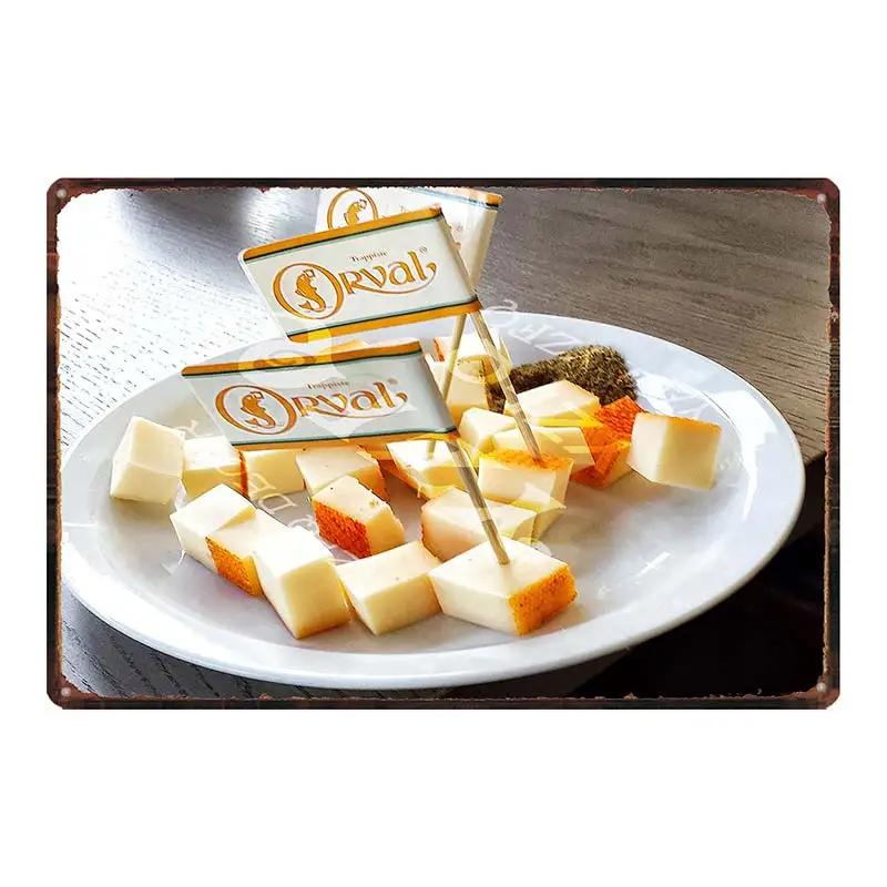 Belgian Beer Orval Metal Tin Signs Retro Shabby Chi Plates For Wall Bar Home Pub Art Kitchen Coffee Decor 30X20CM DU-8523B