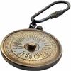 100 Years Perpetual Calendar & World Timer Key Chain Brass Key Chain Key Ring