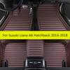 Car Floor Mats For Suzuki Liana A6 Hatchback 2018 2017 2016 2015 2014 Leather Carpets  Foot Pads Auto Accessories Interior