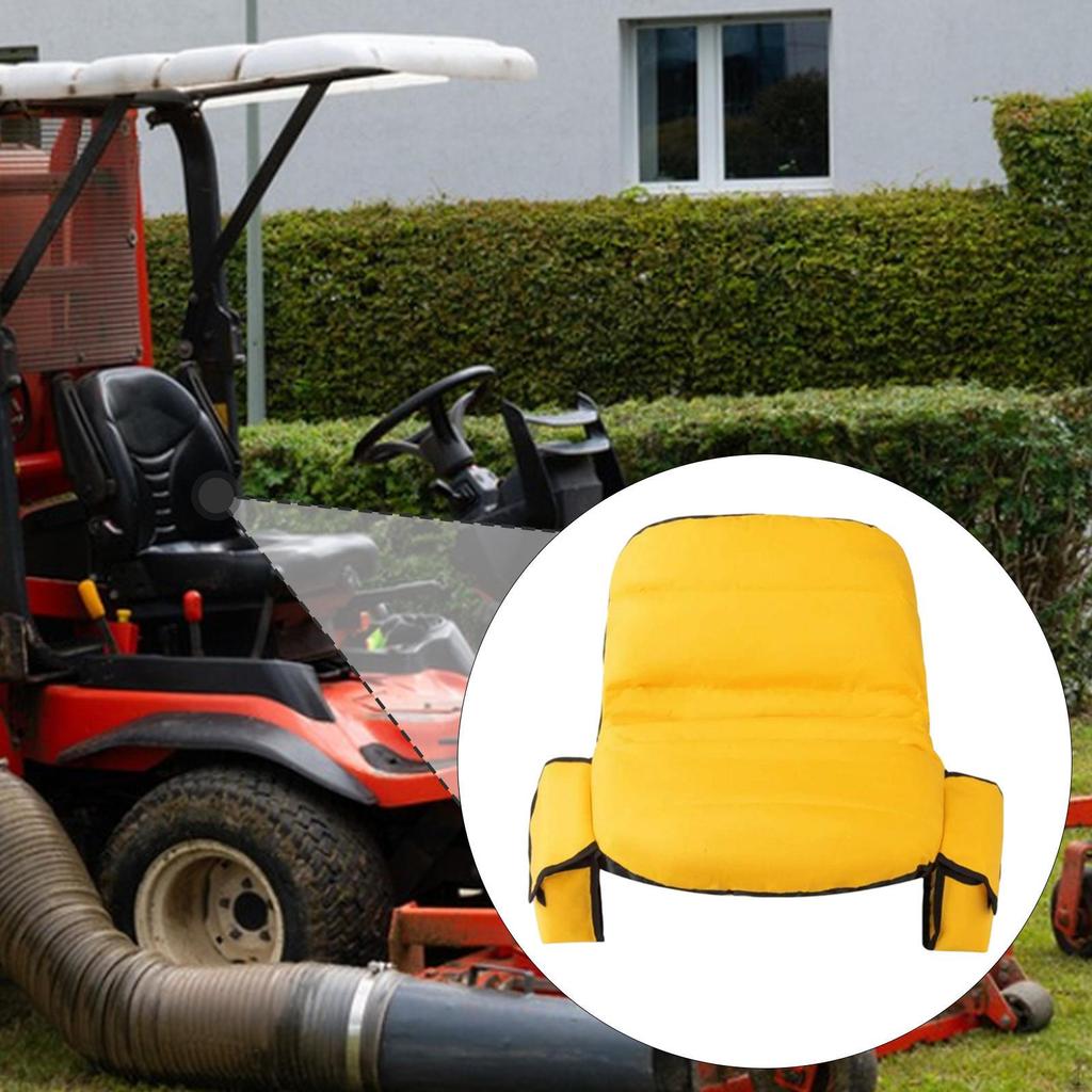 Rasenmäher Sitzkissenbezug Atmungsaktiv Premium Oxford-Gewebe Zubehör für Hof Bauernhof Garten