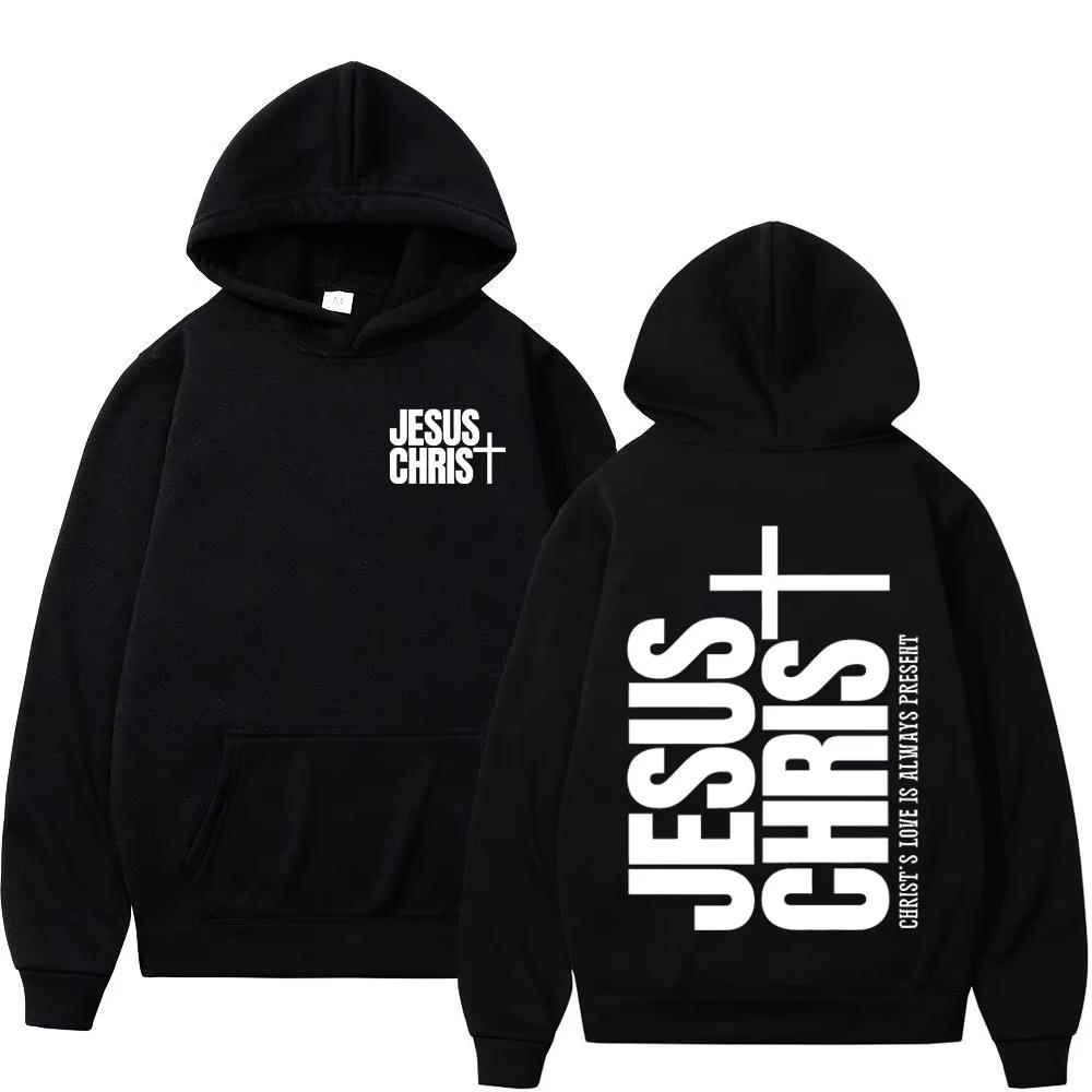 Jesus Christian Bible Verse Faith Hoodies Men Women Clothing Fashion Harajuku Sweatshirts Fleece Casual Long Sleeves Pullovers