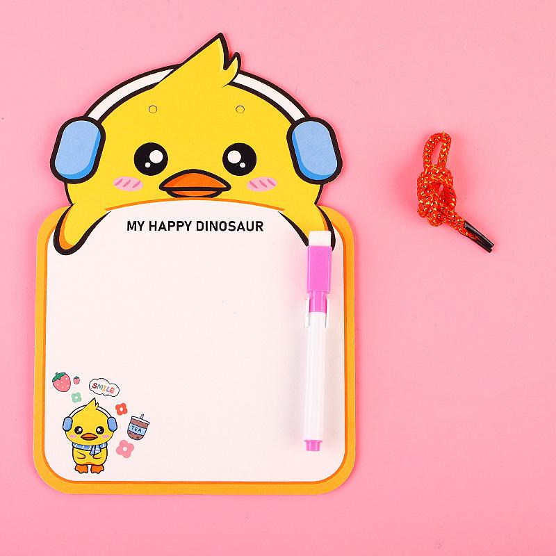Children Cartoon Animal Erasable Drawing Board Toy Funny Early Education Double-sided Paperboard Writing Graffiti Drawing Boards