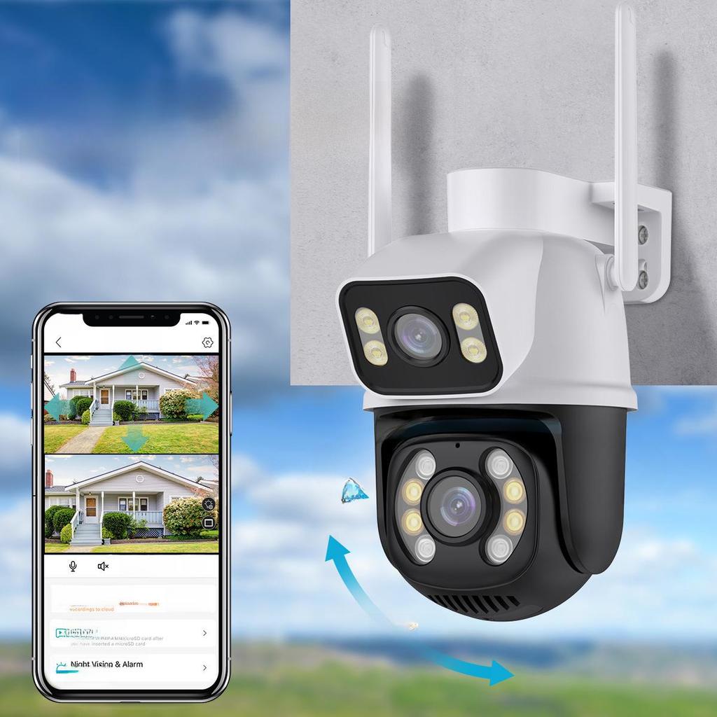 Icsee Wireless HD Color Night Vision Outdoor Surveillance Camera