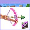 Jucărie arc și săgeți roz Minecraft pentru copii Material plastic 38*35,5cm Dimensiune ambalaj