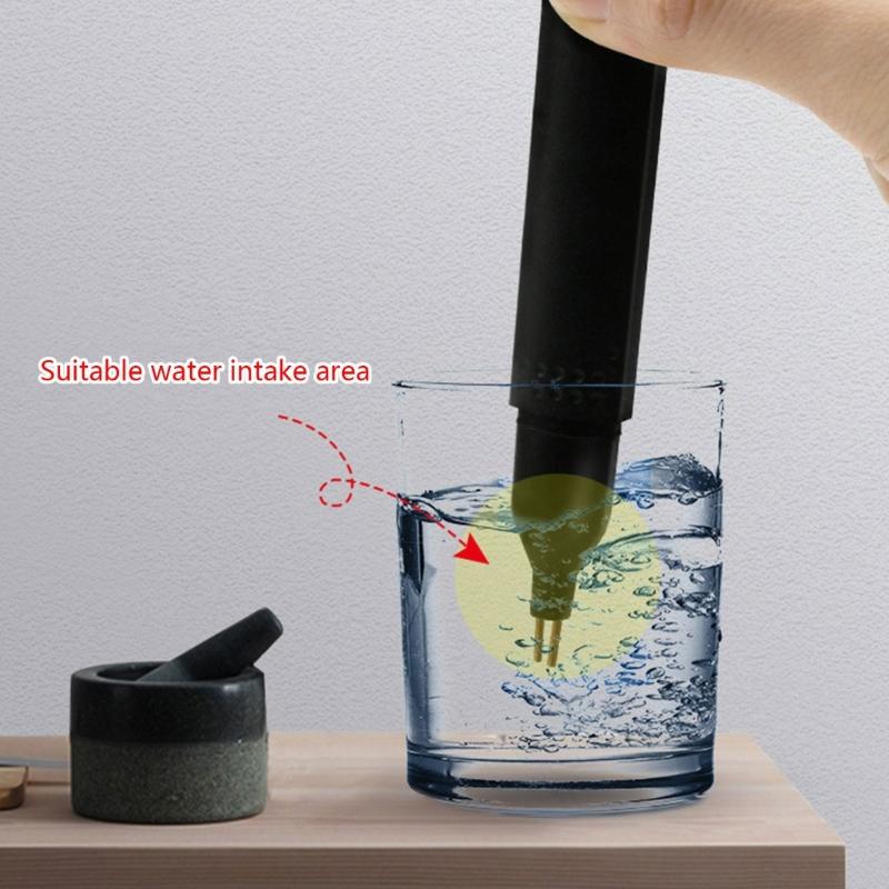 Testeur de qualité de l'eau, précis et fiable, compteur TDS, compteur BIO avec indicateur lumineux, compteur de test d'eau pour l'eau potable