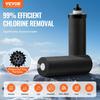 Gravity-fed Water Filter System, 1.5G 304 Stainless-Steel Countertop System, Water Filtration System, Reduces Lead and Up To 99% of Chlorine, with 2