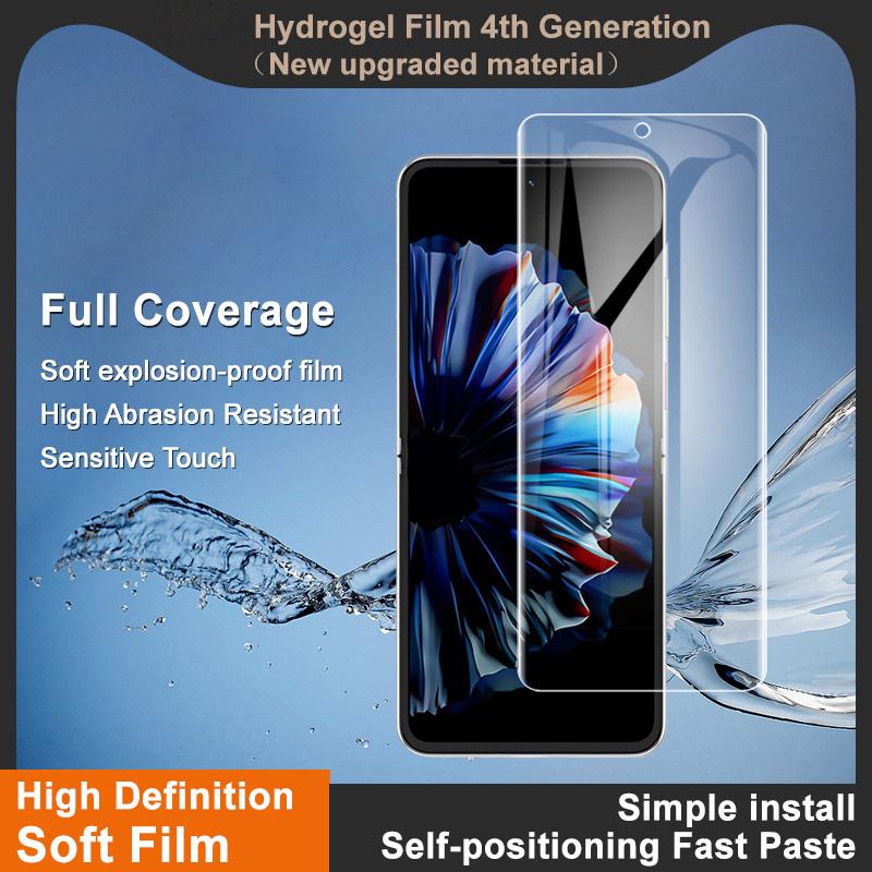 IMAK Hydrogel Film 4th Gen for ZTE Nubia Flip2 5G Full Screen Protector Ultra Clear Soft TPU Film