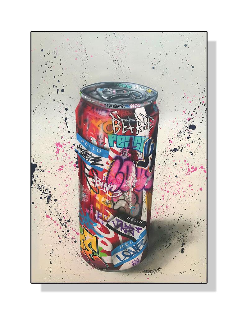 Straße Graffiti Gesten Poster Leinwand Malerei Abstrakte Pop Wand Kunst Bilder Für Wohnzimmer Schlafzimmer Dekoration Cuadros