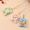 Wealth Embroidered Horse Year Omamori Cartoon Blessing Words Good Luck Charms Kawaii Creative Horse Sachet Birthday Present