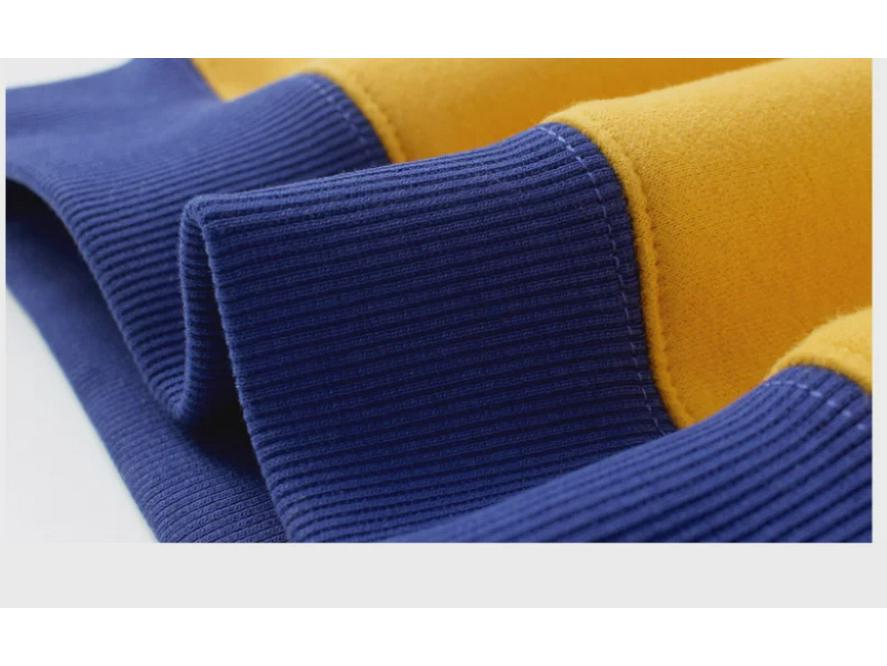 Kids' Winter Korean-Style High Collar Pullover with Velvety Warm Long Sleeves for Boys