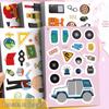 Children's DIY Dress-up and Cognitive Sticker Book for Early Education
