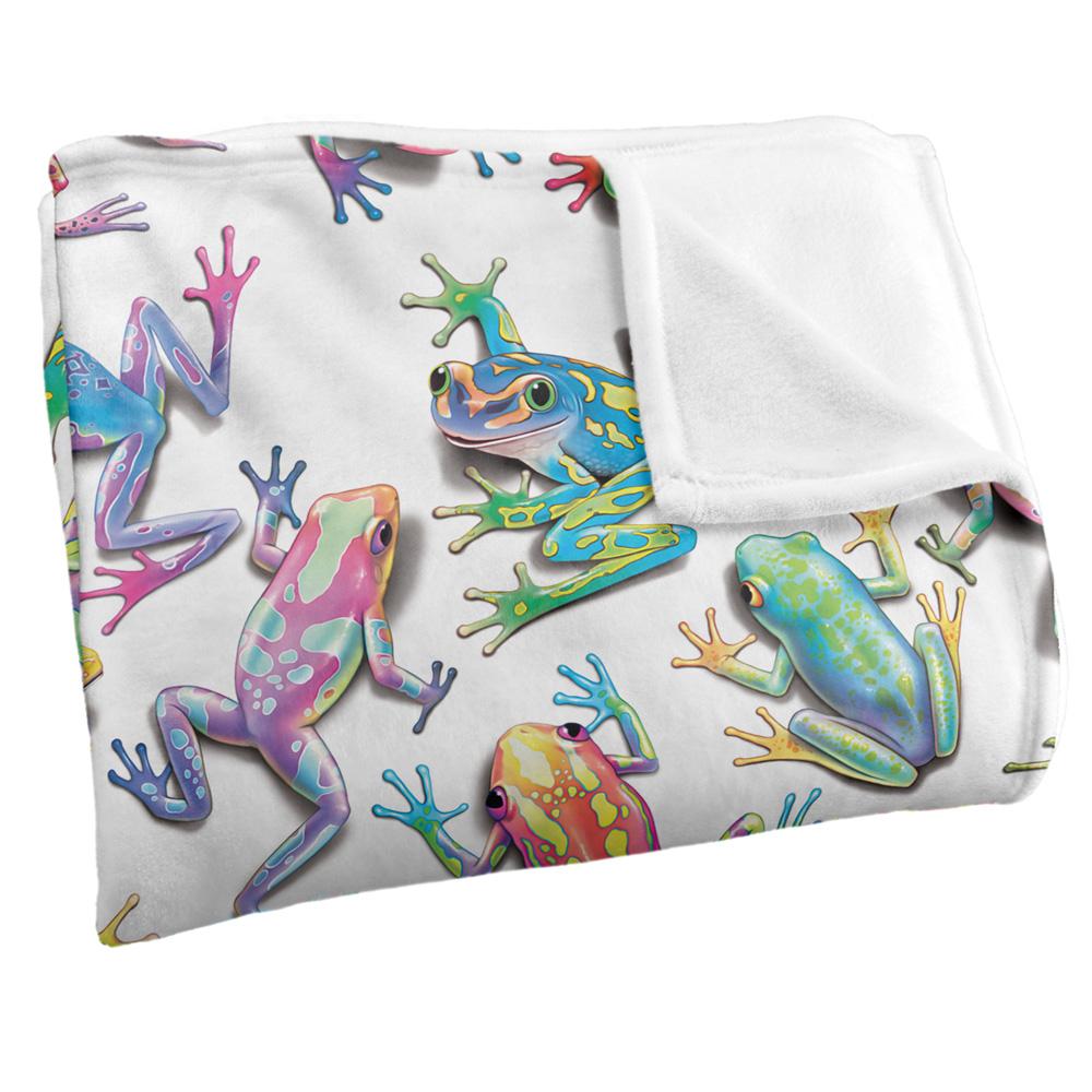 Royce McClure Sticky Fingers Silky Frog Supersoft Blanket