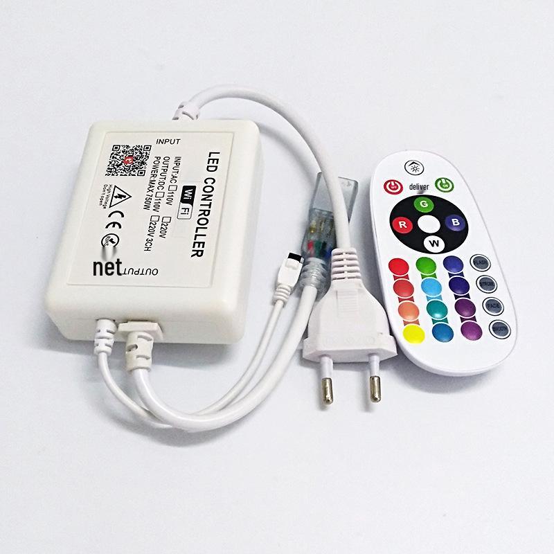 Tuya Smart WiFi RGB LED Light Strip Controller (110V/220V)