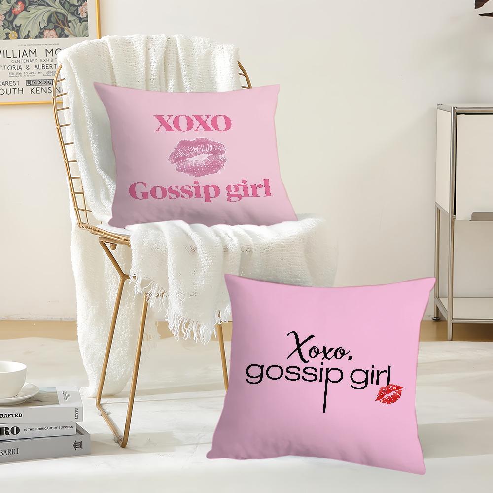 Classic Tv GGossip GGirl Pillow Case Suitable For Bedrooms Living Rooms Cars Home Decoration
