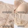 Belly pants women's padded buttocks peach buttocks body sculpting pants large size breathable high waist fake butt hip pants