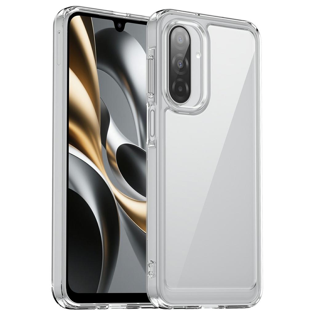 For Samsung Galaxy A17 5G Case TPU+Acrylic Protective Clear Phone Cover