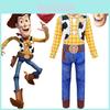 Colorful Toy Story 4 Woody Cosplay Costume For Kids Featuring Long Sleeves Jumpsuit