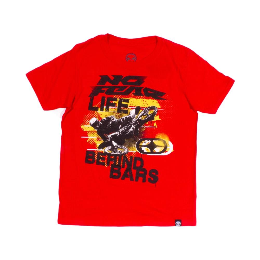 

No Fear KIDS Red Behind Bars T-Shirt XL