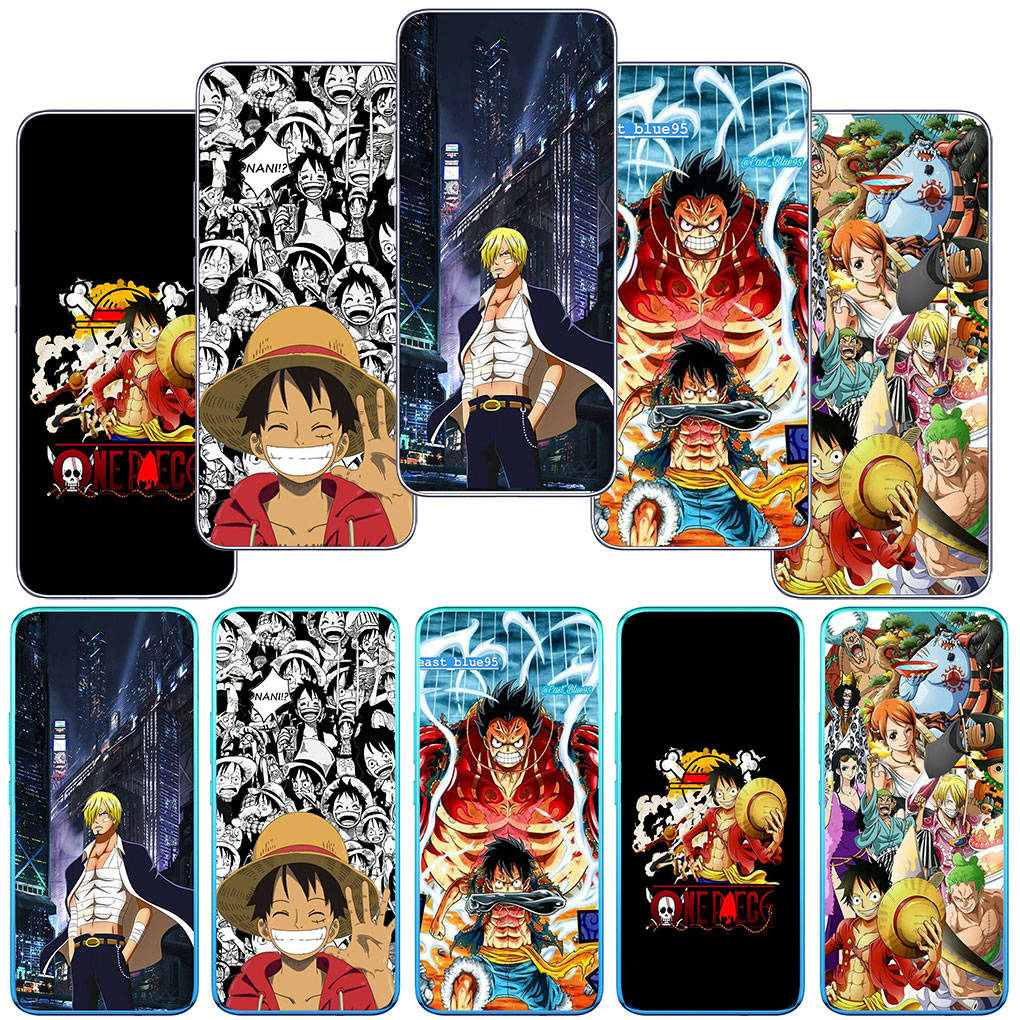 

Чехол для телефона Motorola Moto Edge 40 30 neo G54 G24 G84 iPhone 15 14 Xiaomi Redmi Note 13 12 11 Pro Samsung Galaxy A34 с изображением мультфильма One Luffy Sanji Piece