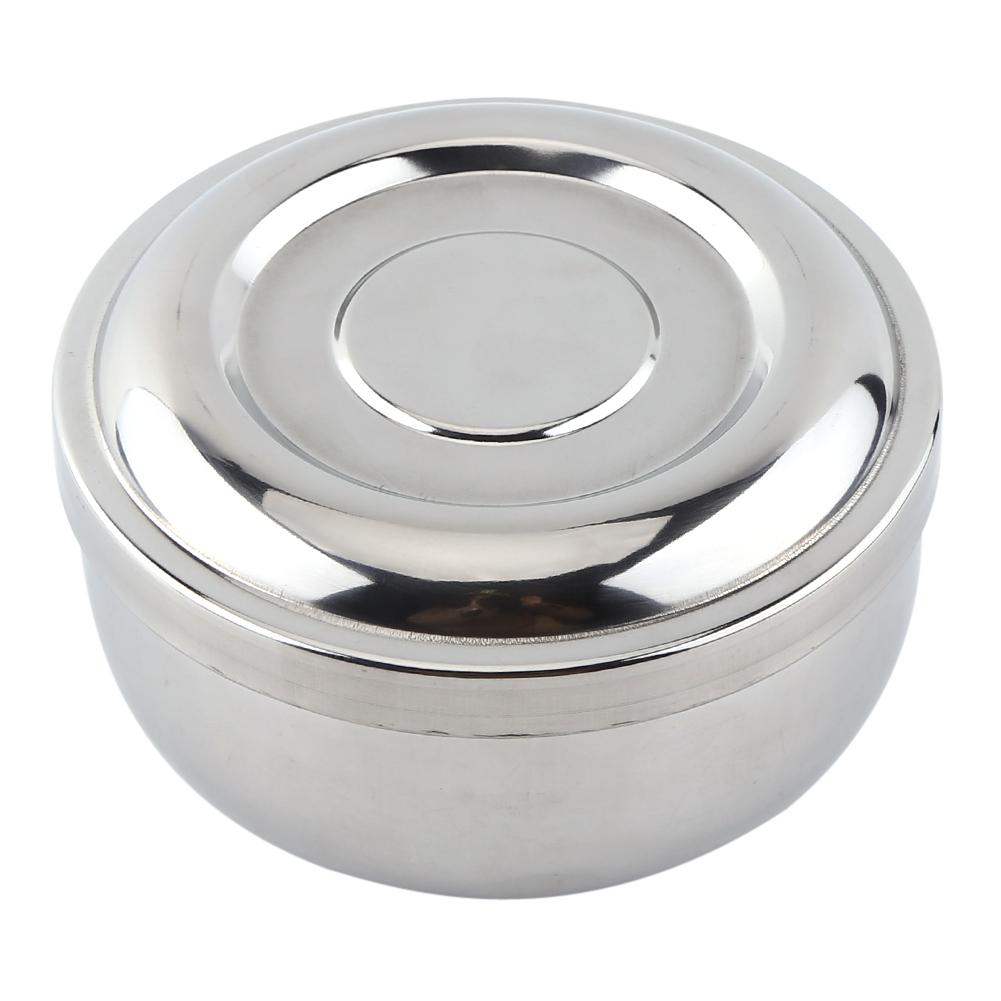 Alloy Shaving Soap Mug Bowl With Lid   Silver Handle Faux Badger Hair Brush Men Shave Tool Kit