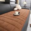 Four Corduroy Sofa Cover Thick Plush Non-slip Cushion Sectional