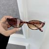 Lässige Retro Cat-Eye Sonnenbrille Damen Herren Vintage Quadratisch Damen Herren Brille Kleiner Rahmen Mode