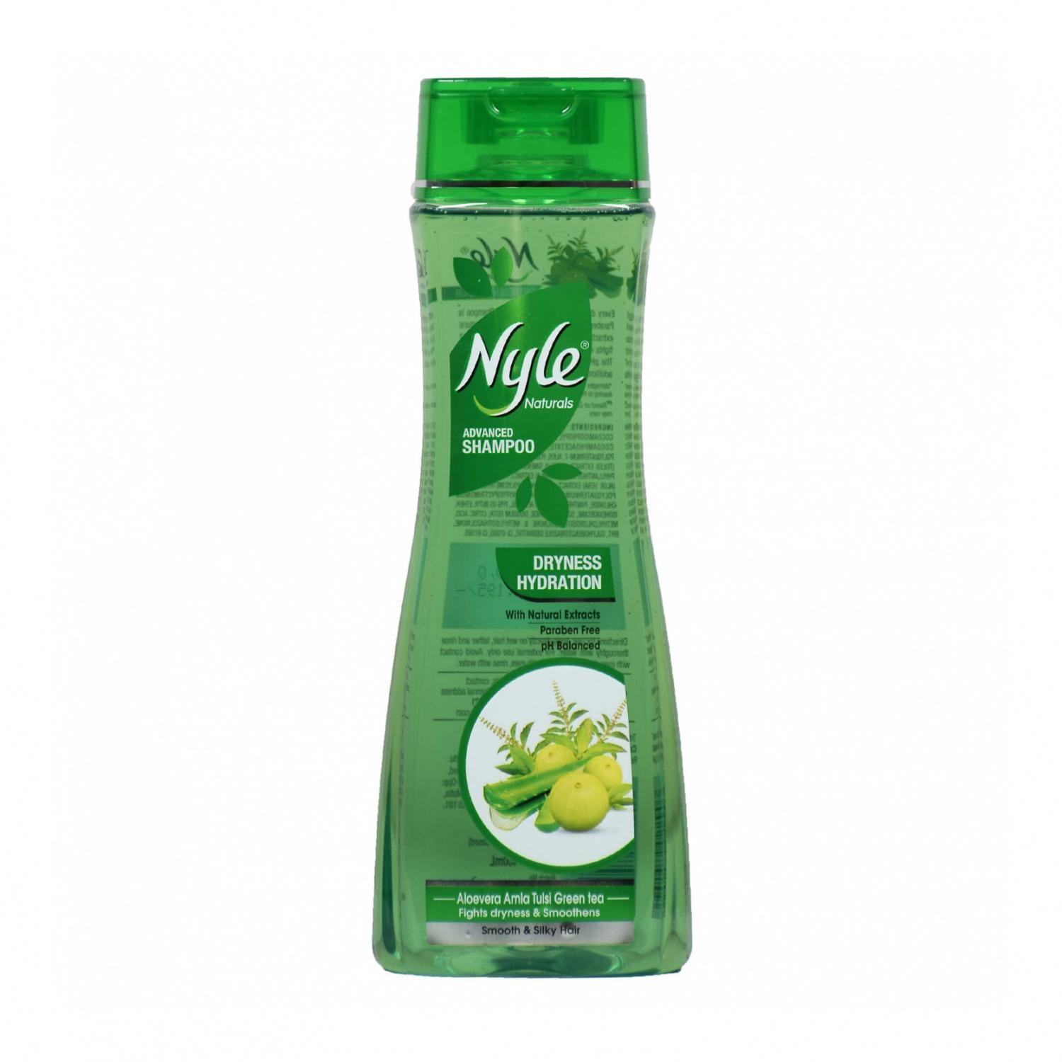 

Шампунь для сухих волос (400 мл), Shampoo Dryness Hydration, Nyle Naturals 17.65625