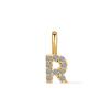 Minimalist Rhinestone Letter Pendant 26 Alphabet Charms For DIY Necklace Bracelet Personalized Jewelry Accessory