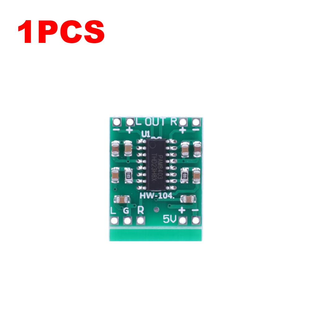 PAM8403 Module Audio Speaker Sound Amplifier Board Class D Super Mini Digital Amplifier Board DC2.5-5.5V Power Supply