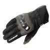 Komine Motorcycle Gloves Carbon Protect Windproof 3XL GK-821 Gloves, Olive,