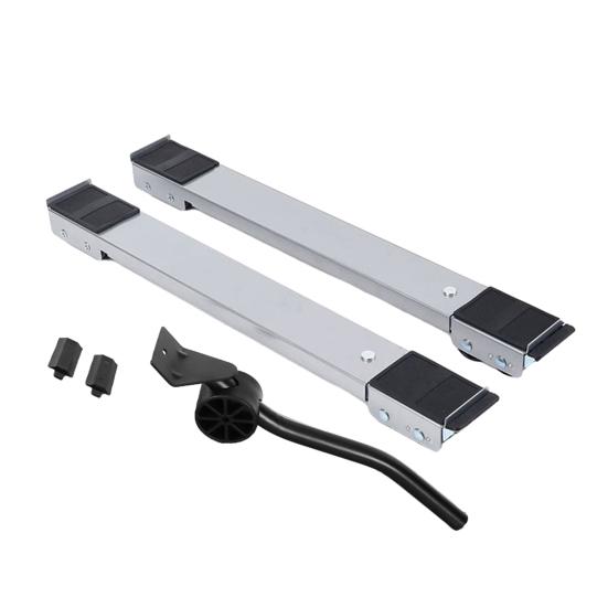 

Yousheng 2 шт. Выдвижные ролики для бытовой техники Сверхмощные ролики для стиральной машины Слайдер Подъемный Мобильный Стиральная машина Сушильная машина Основание холодильника Мебель серый