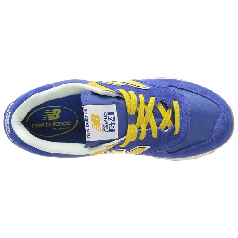 New Balance 574 Low-Top Laufschuhe Blaue Sneaker ML574VBY