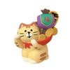 DECOLE Concombre Lucky Maneki-neko (Beckoning Cat) ZCB-28947, Miniature Maneki-neko (Beckoning Cat) - Perfect for Year-Round Display, Good Luck
