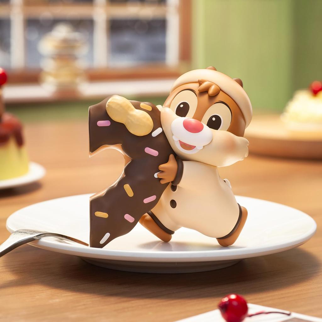 TOP TOY Disney Chip 'n' Dale Sweet Adventure Series [1 Piece] Gachapon Blind Box Figure Soft Vinyl PVC Premium Toy Birthday Gift Chip 'n' Dale