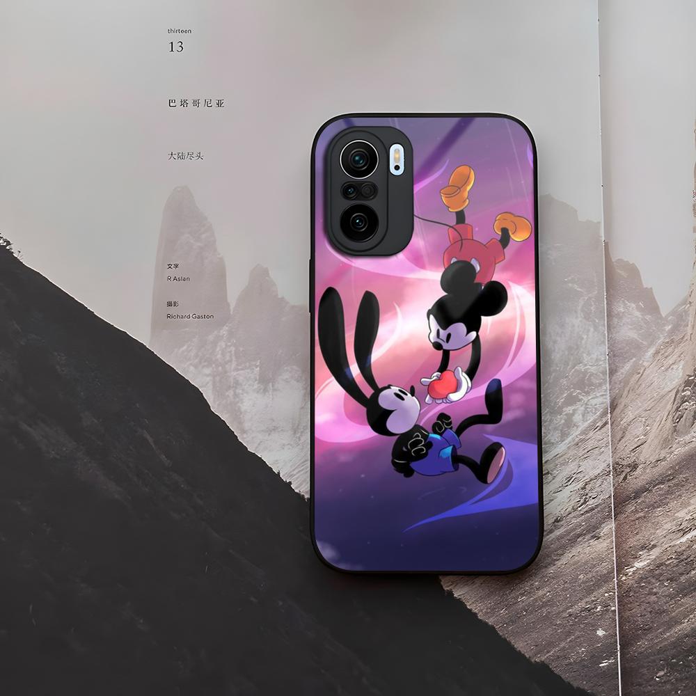 Cartoon Character O-Oswald Phone Case Tempered Glass For Xiaomi 15 14 12 Lite Pro 13 11t Lite POCO M6 M5 X6 X5 X3 F5 F6 Pro Cove