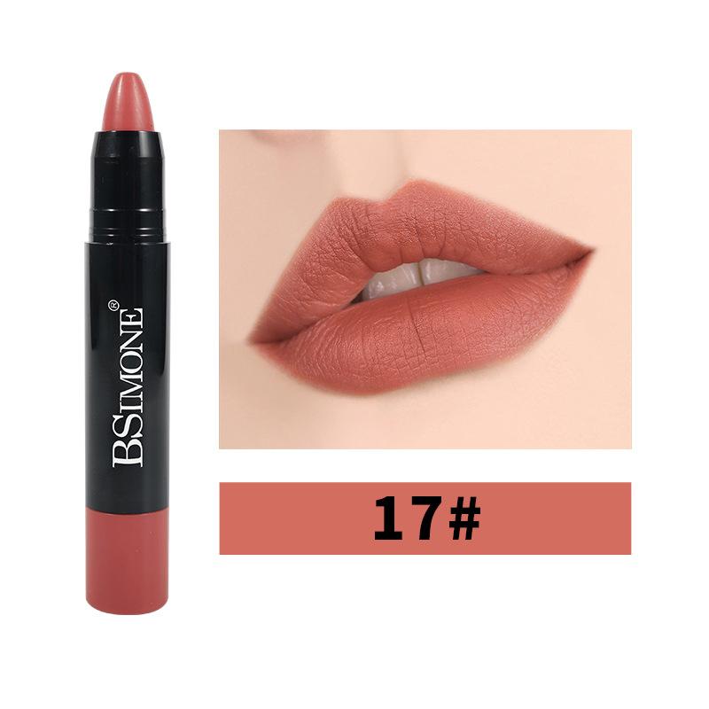 

Bsimone Waterproof Lip Liner Pen Velvet Finish Smooth Lipstick For Defined And Elegant Lips Makeup For Women Gifts Lip Tints 17