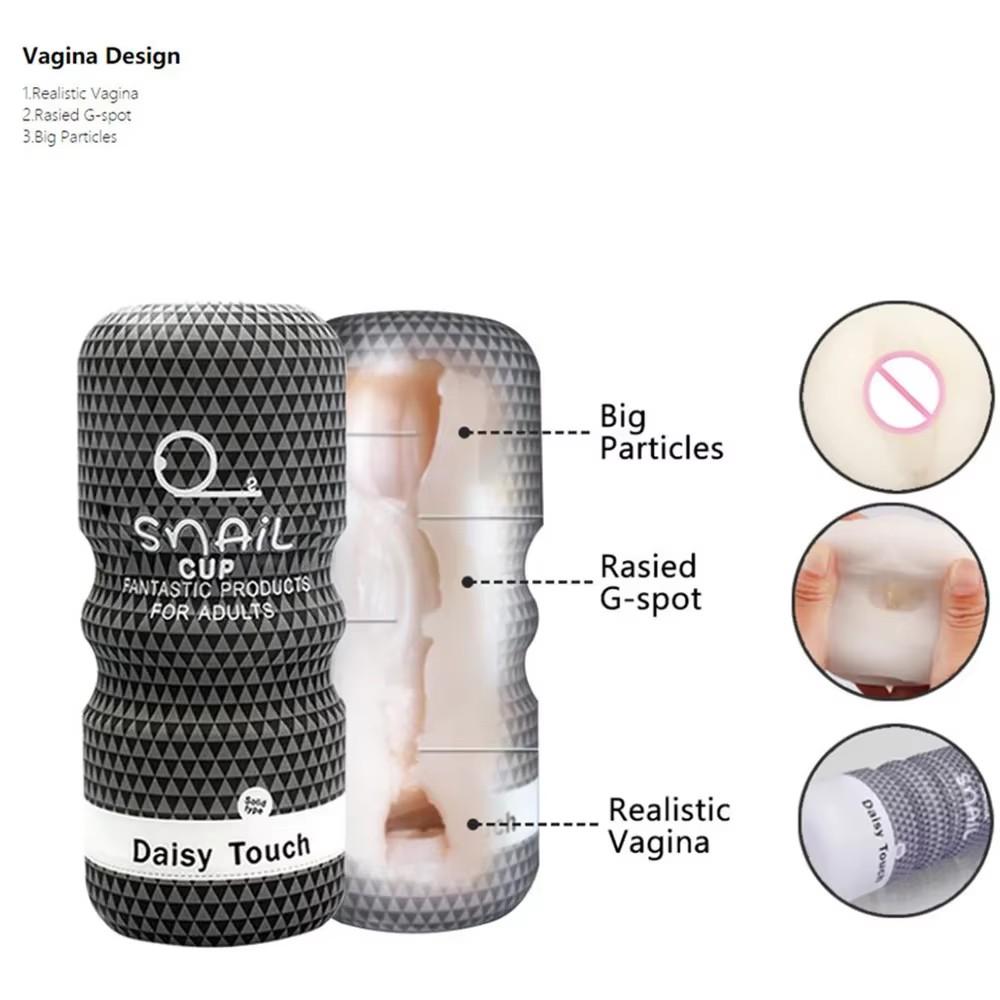 Realistic Vagina Anal Male Masturbator Silicone Soft Tight Pussy Erotic Adult Toys Penis Sex Toys Masturbation Cup