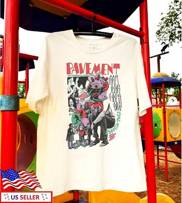 New! Pavement Band 2025 T-shirt Short Sleeve S To 5XL EN558 Unisex T-Shirt