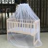 Universal Crib Mosquito Net Encrypted Mesh Hole Baby Mosquito Net Dome Bedroom Curtain Net Newborn Infants Canopy Repellent Tent
